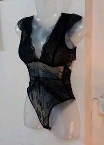 Flutter Backless Lace Bodysuit