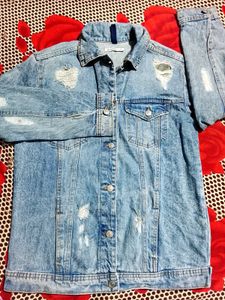 Distressed Denim Jacket