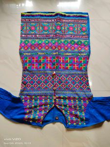 Embroidered Vintage Vest