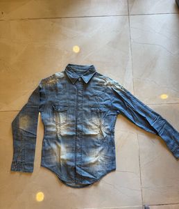 TBY denim shirt men
