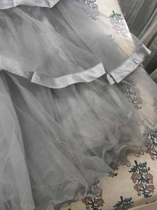 Elegant Grey Ethnic Gown