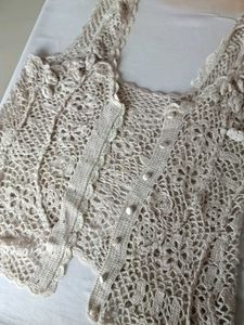 Crochet Knit Vest