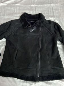 Black Suede Leather Jacket