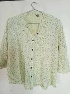 Yellow Shirt Style Top