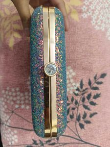 Glitter Multicolour Clutch