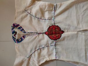 Kurti with shrug