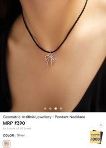 Savana Silver Geometric Pendant