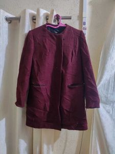 Burgundy Coat