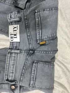 Off Duty Thick Cargo Jeans 🩷