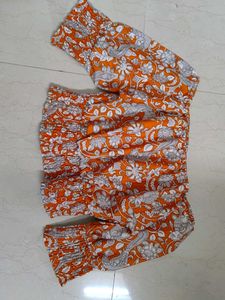 Vishudh Kalamkari Printed Top