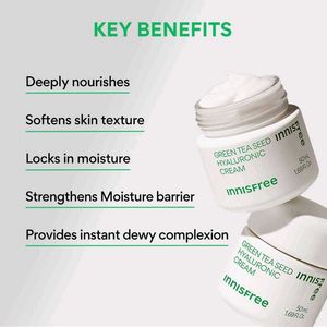 Green Tea Seed Hyaluronic Cream ,Serum Pack Of 4