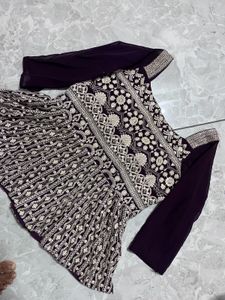 Embroidered Party Top