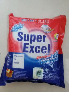 Buy 1 Get One Free Super Excel Detergent Powder