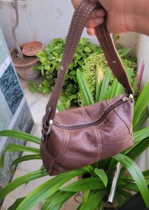 Fossil Geniune Leather Brown Baguette