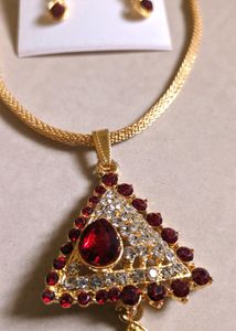 Necklace With Earrings