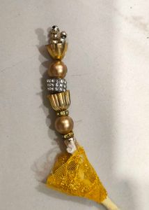 Gold Beaded Handmade Belt