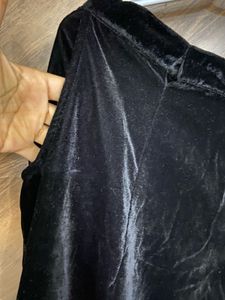 Velvet Kurta Pant Set