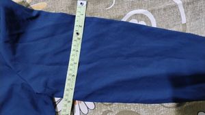 Ruffled Blue Shirt Urbanic