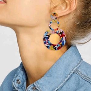 Colorful Statement Earrings