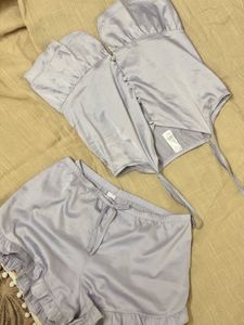 6IXTY8IGH Margot Cami &amp; Marlie Shorts Set – Satin