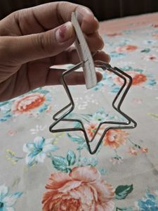 Star Hoop Earrings