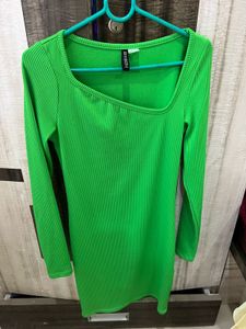 Green Bodycon Mini Dress