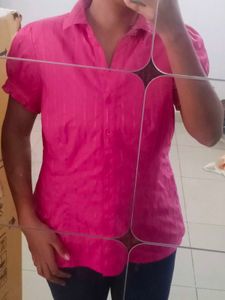 Brand New Stock Clearance Magenta Shirt