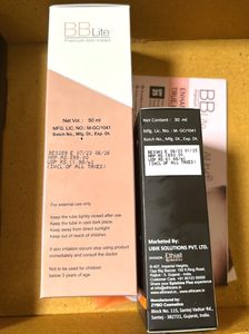 Emm BB cream and Vitamin C serum