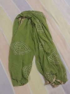 Green Embroidered Kurta Set