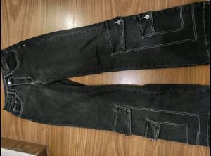 urbanic pocket wide leg jeans
