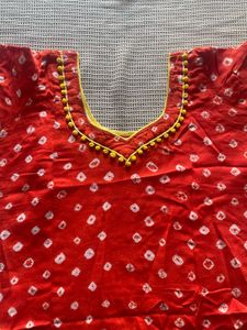 Cotton Bandhani Patiala Salwaar Suit