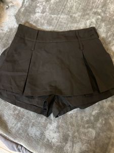 Cute Black Skort