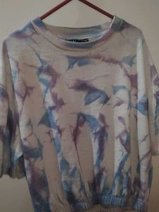 Tie Dye Cropped T-Shirt
