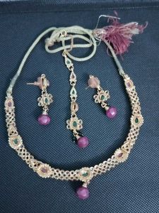 Pearl Necklace Set