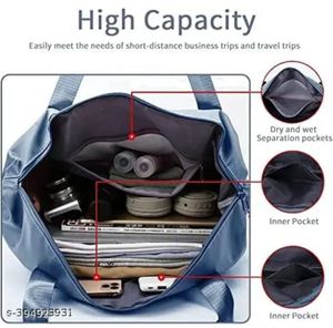Blue Gym &amp; Travel Bag