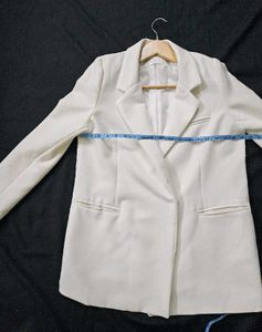 Premium Classic White Coat ✨