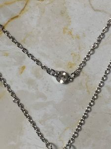 Silver Layered Horseshoe Necklace