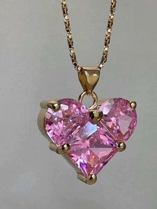 Anti-Tarnish Stainless steel  Pink Love Chain💓
