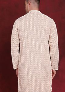 Elegant Embroidered Kurta