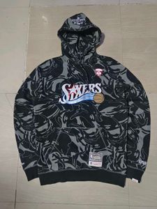 BAPE x Sixers Camo Hoodie limited edition