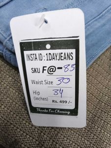 F@83 Size-30 Slim Jeans