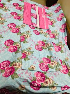 Full Size Bed Sheet With Pillow Cover