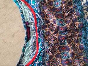 Boho Print Tunic Top