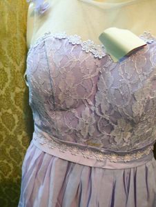 Lavender Lace Mini Dress free delivery