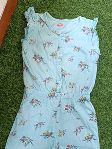 Cute Floral Jumpsuit