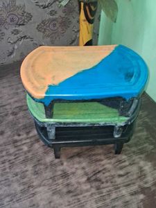 Decorative Painted Stands (Set of 3)