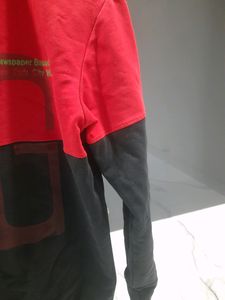 Red And Black Sweatshirt