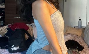 Grey Asymmetrical Tank Top