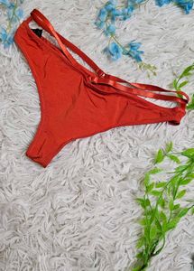 Orange Thong Panty