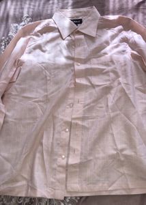 Peach Formal Shirt For Men